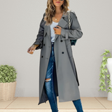 Bella | Women's Mid-Season Double-Breasted Trench Coat