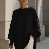 Clara | Chic Oversized Poncho Sweater for Women