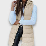 Daisy | Hooded Quilted Gilet