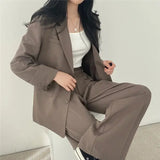 Annabelle | Tailored Blazer and Straight-Leg Trouser Ensemble