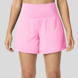 Elowen | High-Waisted Yoga Shorts with Sculpting Fit