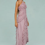 Lyra | Chic Halter Neck Dress