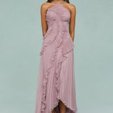 Lyra | Chic Halter Neck Dress