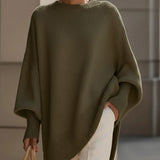 Clara | Chic Oversized Poncho Sweater for Women