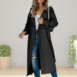 Bella | Women's Mid-Season Double-Breasted Trench Coat