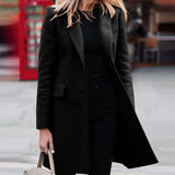 Rosie | Women's Double-Breasted Mid-Length Coat