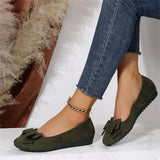 Annabelle | Ballerina Flats with Bow Detail