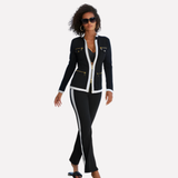 Hugo | Women's Zip Jacket and Trouser Set with Contrast Trim
