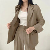 Annabelle | Tailored Blazer and Straight-Leg Trouser Ensemble