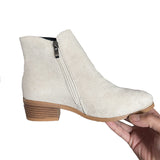 Blaire | Women's ankle boots with side zip and low heel"