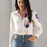 Aurelia | Floral Print Blouse with Elegant Fit