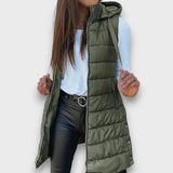 Daisy | Hooded Quilted Gilet