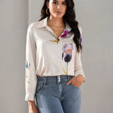 Aurelia | Floral Print Blouse with Elegant Fit