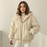 Florence | Reversible Teddy Bomber Jacket