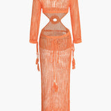 Marabella | Bohemian Crochet Beach Maxi Dress