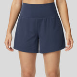 Elowen | High-Waisted Yoga Shorts with Sculpting Fit