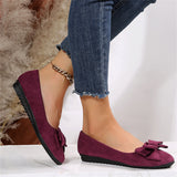 Annabelle | Ballerina Flats with Bow Detail