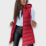 Daisy | Hooded Quilted Gilet