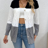 Archie | Women's Patchwork Knit Vest with Refined Collar