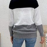 Archie | Women's Patchwork Knit Vest with Refined Collar