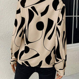 Josephine | Abstract Print Blouse with Lightweight Comfort