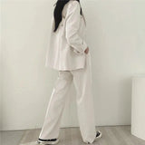 Annabelle | Tailored Blazer and Straight-Leg Trouser Ensemble