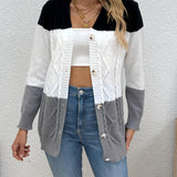 Archie | Women's Patchwork Knit Vest with Refined Collar