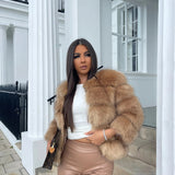 Lacy | High-Quality Faux Fur Coat – Elegant Design for Style and Comfort