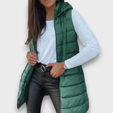 Daisy | Hooded Quilted Gilet