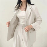 Annabelle | Tailored Blazer and Straight-Leg Trouser Ensemble