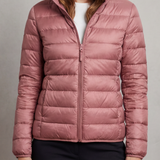 Women's Lightweight Packable Puffer Jacket with Hood – Quilted Autumn Winter Coat