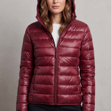 Women's Lightweight Packable Puffer Jacket with Hood – Quilted Autumn Winter Coat