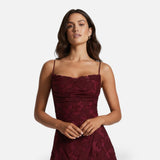 Genevieve | Maxi Dress with Flowing A-Line Silhouette