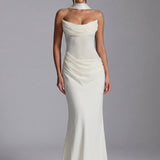 Arabella | Maxi Dress with Choker Neckline