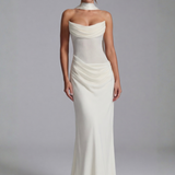 Arabella | Maxi Dress with Choker Neckline