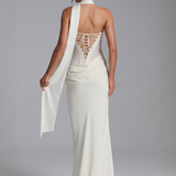 Arabella | Maxi Dress with Choker Neckline
