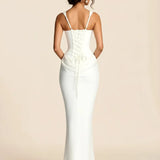 Amara | Sculpted Elegant Midi Dress