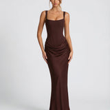 Cecilia | Maxi Dress with Corset-Inspired Silhouette