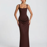 Cecilia | Maxi Dress with Corset-Inspired Silhouette
