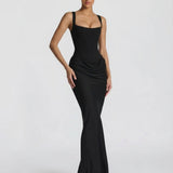 Cecilia | Maxi Dress with Corset-Inspired Silhouette
