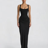 Cecilia | Maxi Dress with Corset-Inspired Silhouette
