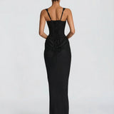Cecilia | Maxi Dress with Corset-Inspired Silhouette