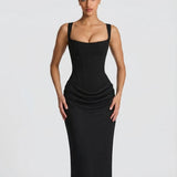 Cecilia | Maxi Dress with Corset-Inspired Silhouette