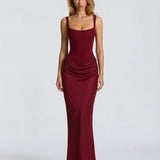Cecilia | Maxi Dress with Corset-Inspired Silhouette