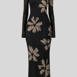 Marivelle | Women's Maxi Dress with Floral Print and Elegant Flowing Fit