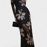 Marivelle | Women's Maxi Dress with Floral Print and Elegant Flowing Fit