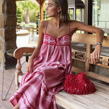 Amelia | Elegant A-Line Maxi Dress with Flowing Silhouette
