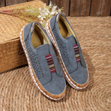 Lucy | Women's Boho Slip-On Shoes with Cork Platform