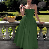 Elvoria | Chic Summer Midi Dress for Special Occasions