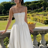 Elvoria | Chic Summer Midi Dress for Special Occasions